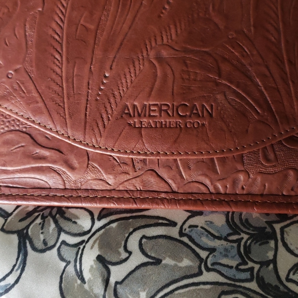 American leather company envelope wallet